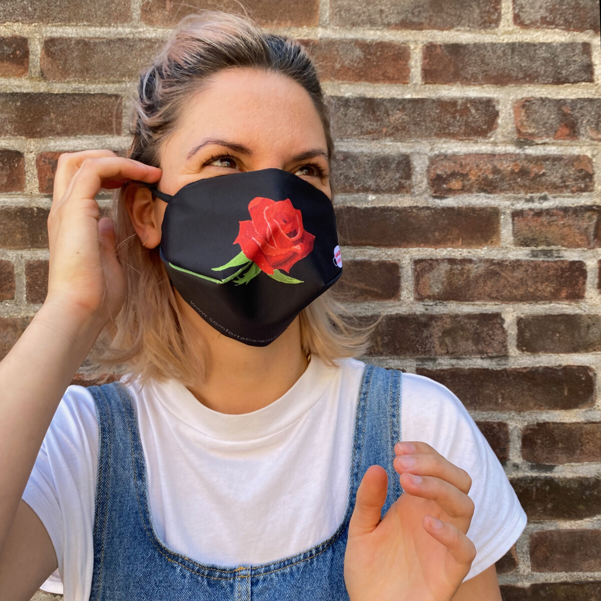 Maskwise duurzaam herbruikbaar mondkapje met exclusieve print